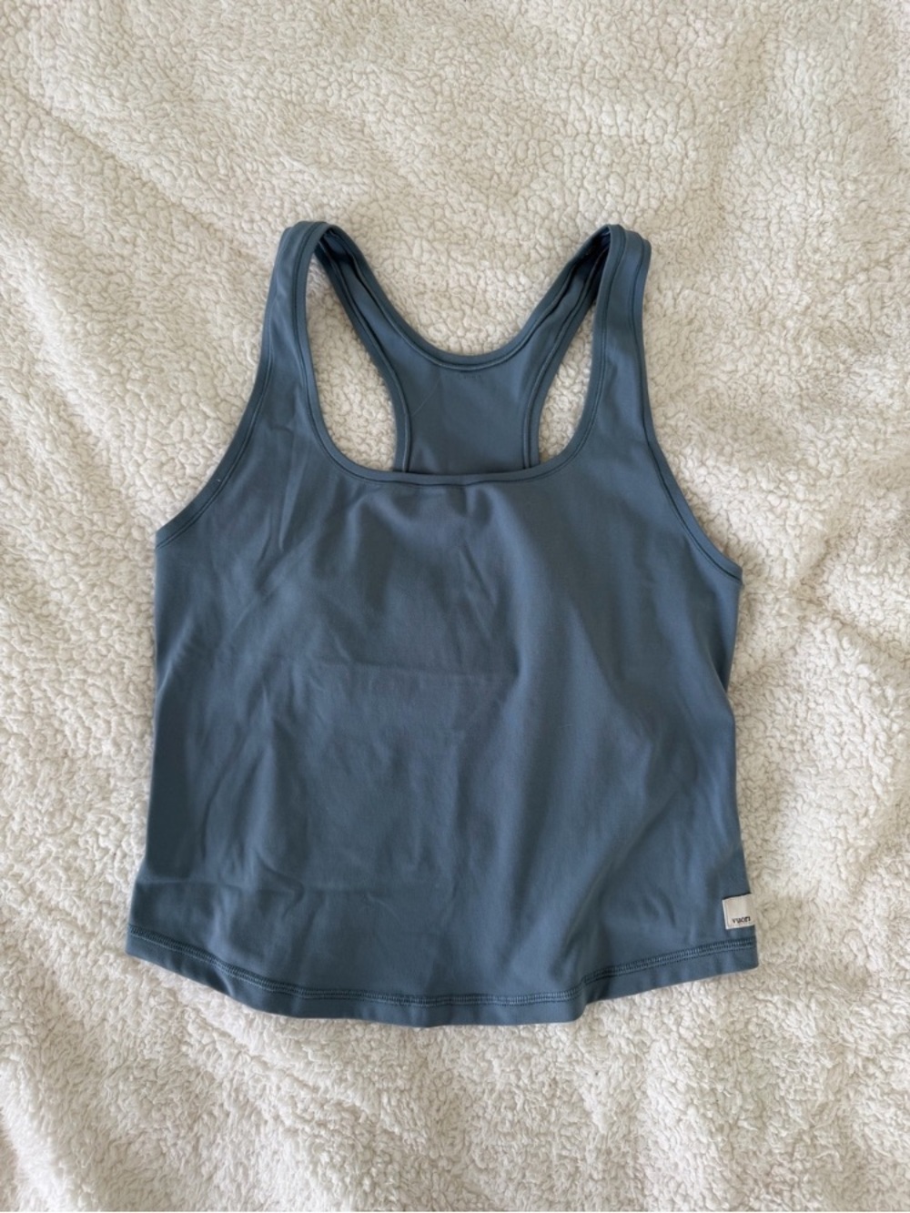 Women's Racerback Tank Top - Slate Blue
